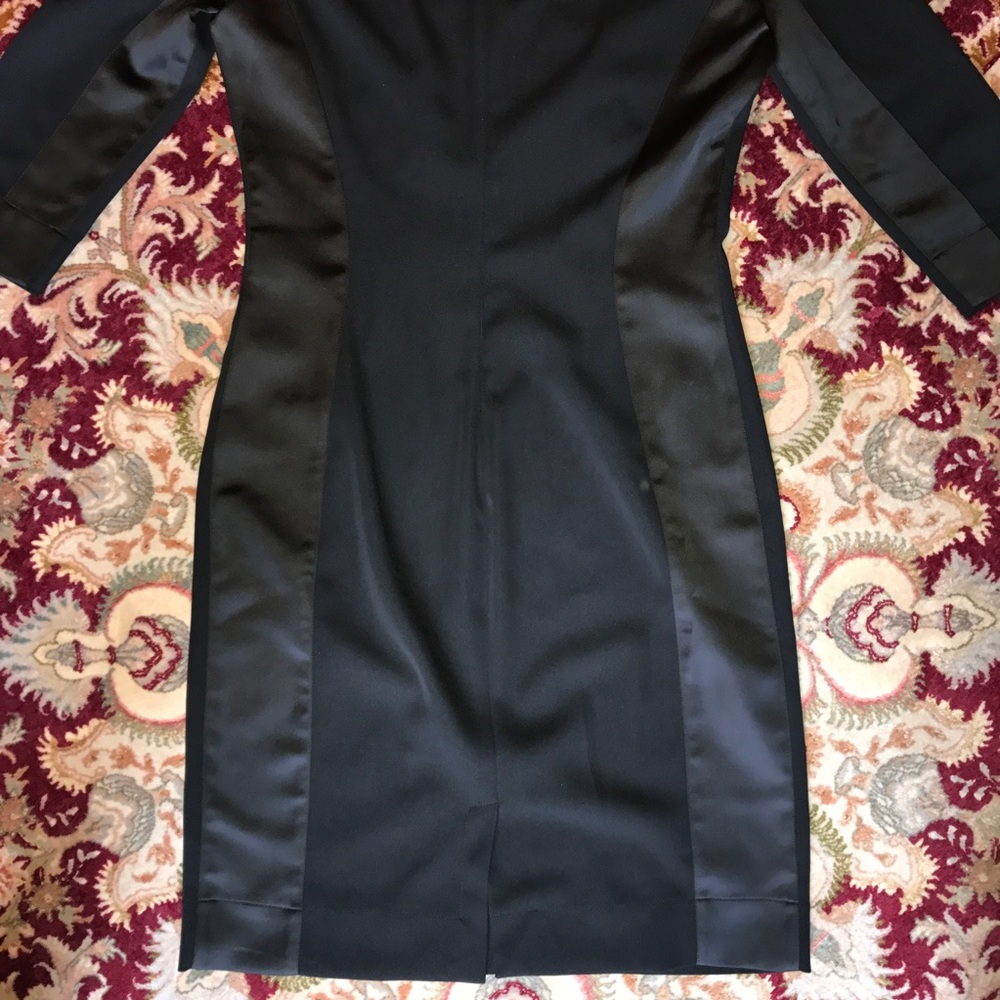 Just Cavalli black v-neck dress with paneling - Picture 5 of 6